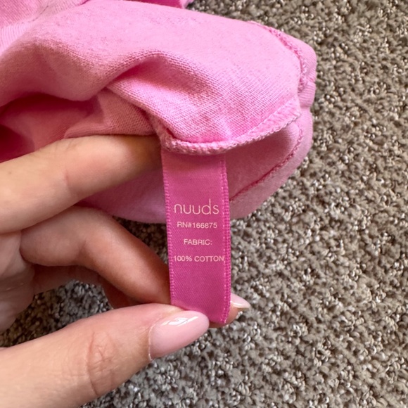 Nuuds Limited Edition Bubblegum Cropped Tee - Picture 5 of 5